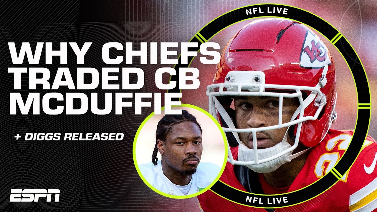 Trent McDuffie to Rams a WIN-WIN trade⁉️ + Who replaces Stefon Diggs in New England? | NFL Live