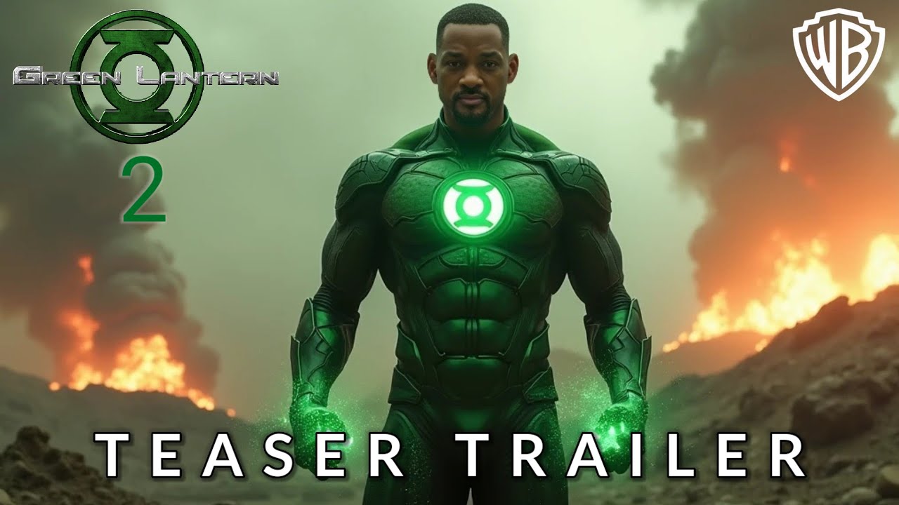 Part 2 Green CONCEPT TRAILER | GREEN LANTERN: PART 2 - First Trailer | Will Smith ...