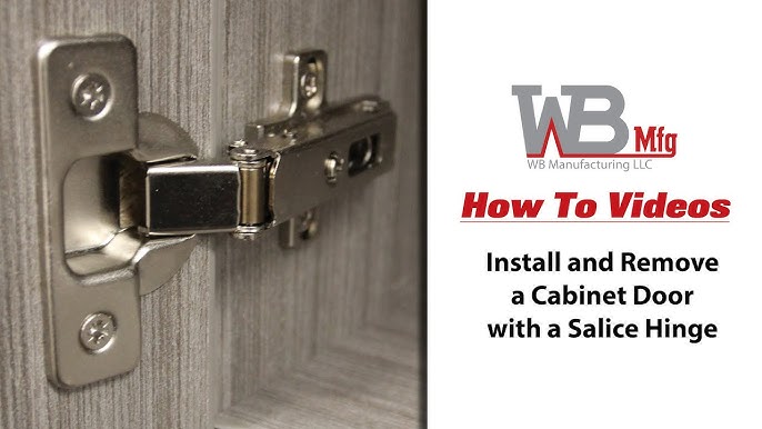 How to Remove Cabinet Doors With Salice Hinges: A Quick Guide