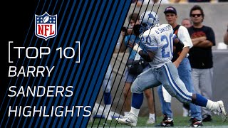 Top 10 Barry Sanders Touchdowns of All Time | NFL Legend Highlights screenshot 2