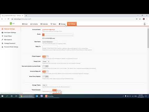 autoreply-ს ნიმუში