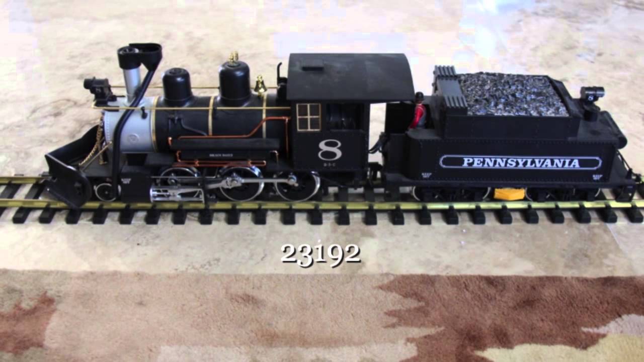 LGB 23192 G Gauge Model Train-Mogul with rare Penn Decals - YouTube