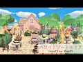【あつ森】ハワイリゾートエリアの街並み紹介/ロイヤルハワイアンホテル/ビーチカフェ/島紹介/Hawaiian Resort【AnimalCrossing】Island Tour Vlog#9