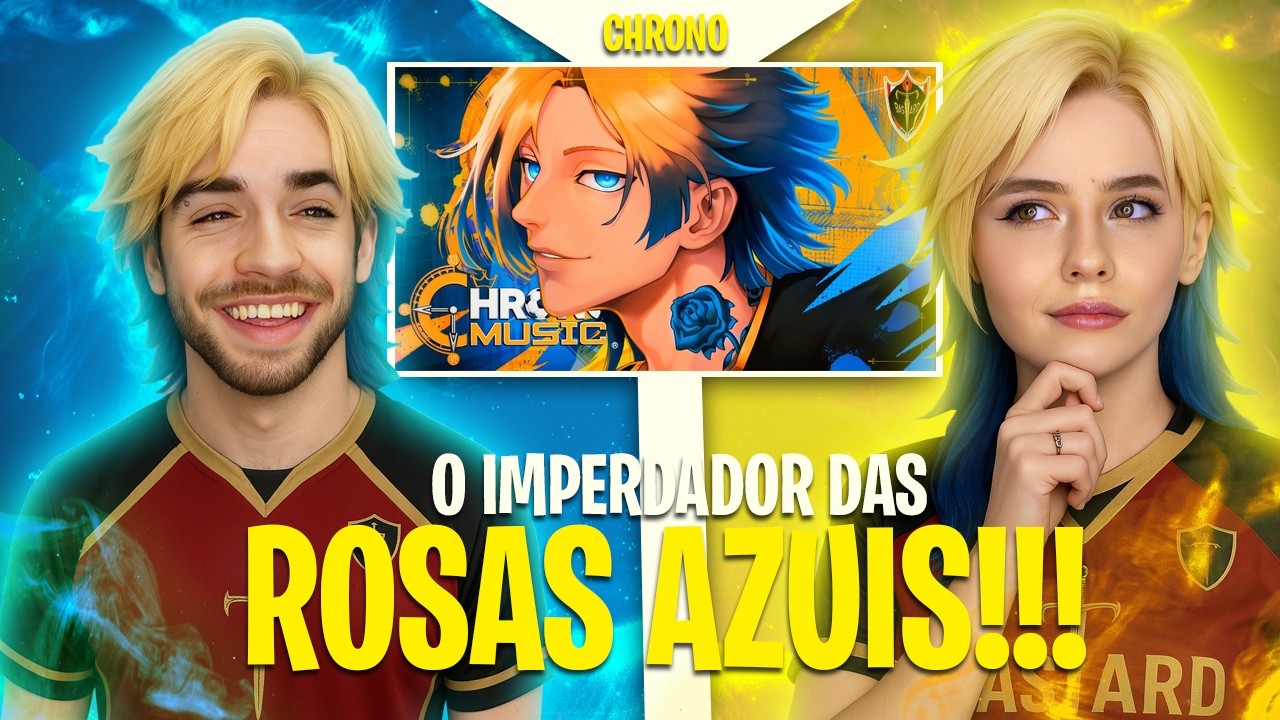 A ROSA AZUL!! |  Chrono - DIMENSÃO | Michael Kaiser (Blue Lock) [CAVA E MELL REACT]