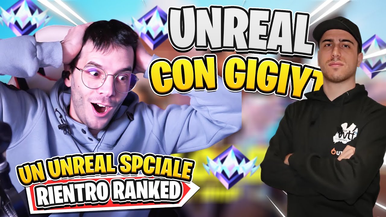 UNREAL CON @GigiII IN RIENTRO! Fortnite Capitolo 6 Stagione 2 #fortnite #fortniteita #smi_ii