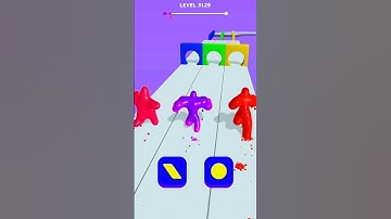 Blob Shifter 3D Level-3129 best cool game ever #shorts #funny #gaming