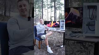 I built a $10,000 Gaming Setup in the Forest!