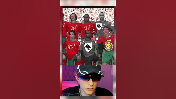 La SELECCION de portugal de CR7😥