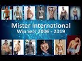 MISTER INTERNATIONAL (WINNERS 2006 - 2019)