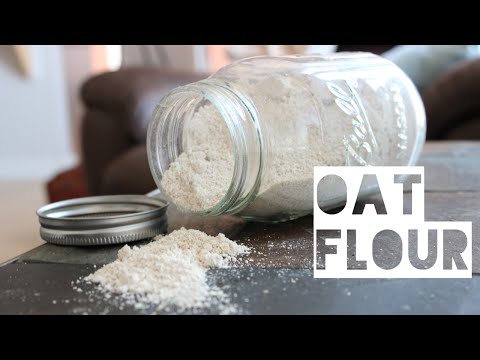 How To Make Oat Flour You'll NEVER Need To Buy Oat Flour Again