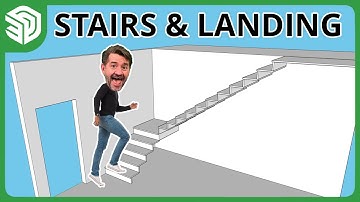 Modeling Stairs with a Landing