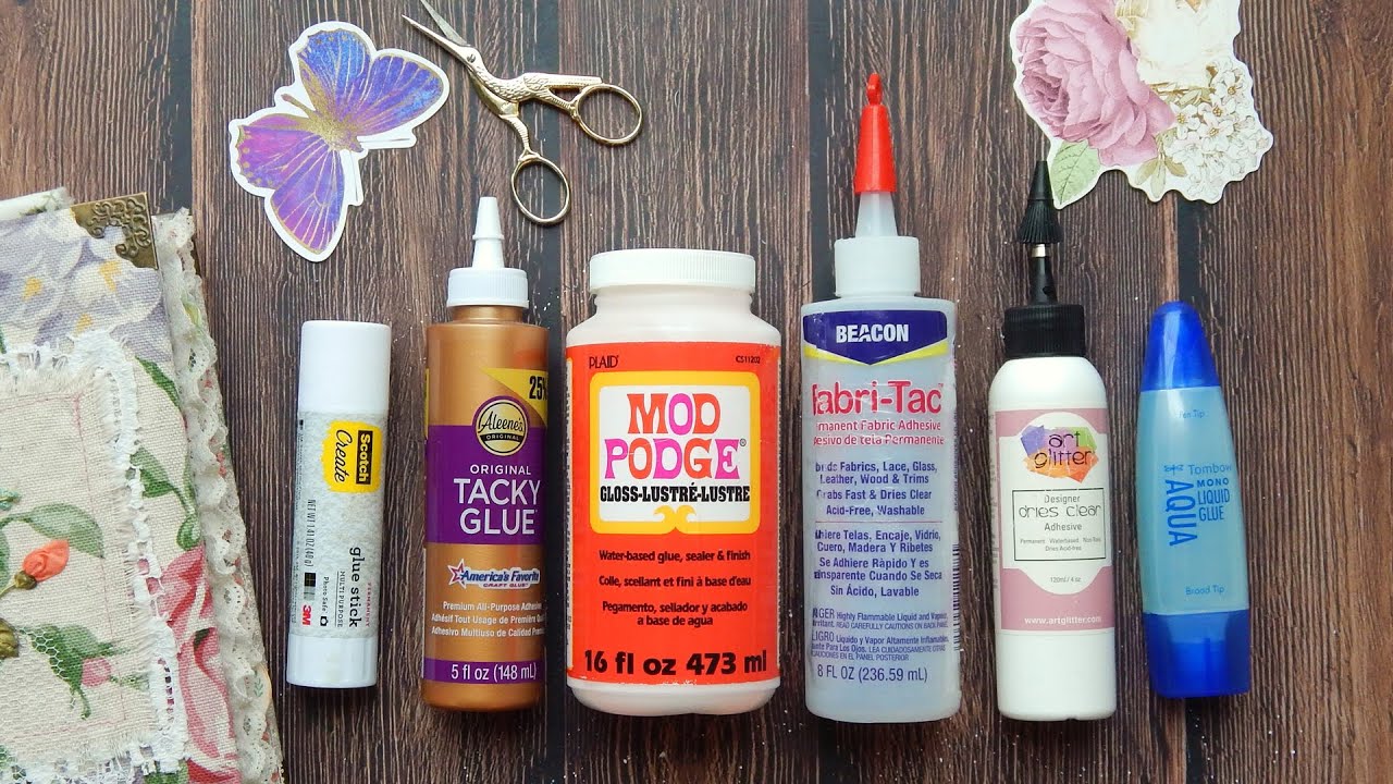 What is the best glue to use for scrapbooking? » Scraps of Five