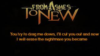 From Ashes To New - Nightmare [Lyrics on screen]