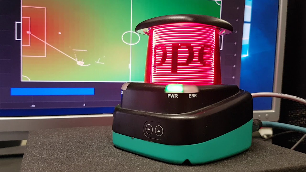 Thanks to Pepperl+Fuchs for their fantastic Lidar R2000 from Pepperl ...