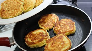 10 Minutes Turkish Style Savory Pancake (Kaşık Dökmesi)