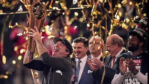 Georgia Bulldogs, Kirby Smart speak after Champion...