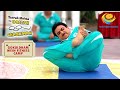 Jethalal's Difficult Yoga Session | Taarak Mehta Ka Ooltah Chashmah | Gokuldham Mein Fitness Camp