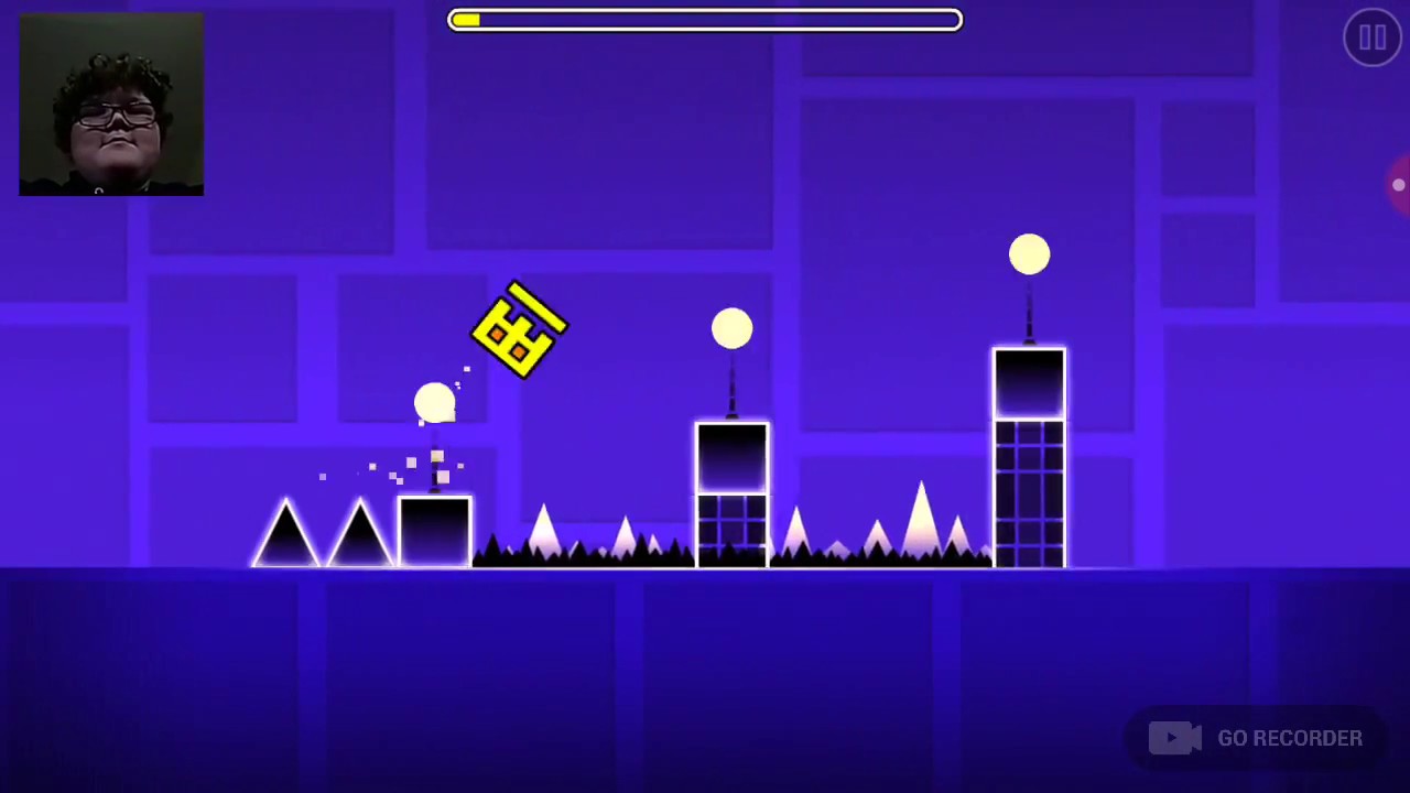 Failed at geometry dash - YouTube