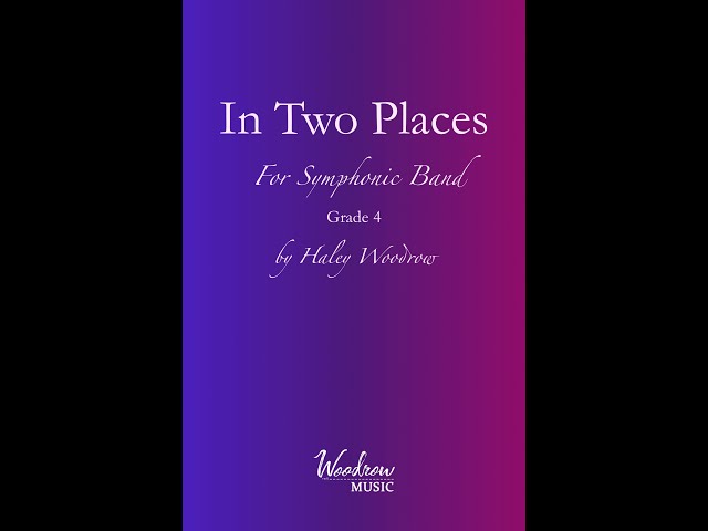 In Two Places (page turning score)