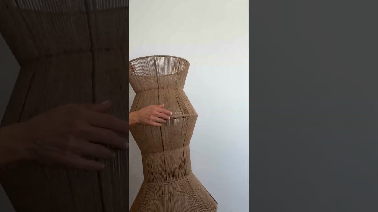 Our Jute Pendant Lights made with handcrafted beauties bring a rustic yet modern charm to any space.