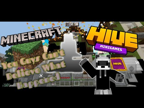 Minecraft Pe Hive Minigames | Gameplay #1 | My New Skin For (2021)