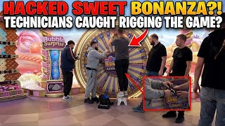 HACKED? Sweet Bonanza Candyland Technicians Caught Rigging The Game! 😱 screenshot 3