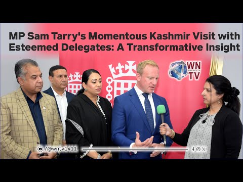MP Sam Tarry's Momentous Kashmir Visit with Esteemed Delegates: A Transformative Insight