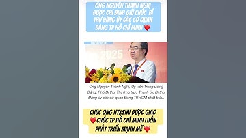 Ông Nguyễn Thanh Nghị được chỉ định giữ chức bí thư Đảng ủy các cơ quan Đảng Tp Hồ Chí Minh!.