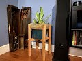 Mortise and tenon plant stands