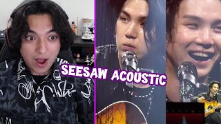 SUGA's guitar string broke?! - Seesaw Acoustic Version Reaction D-Day Tour