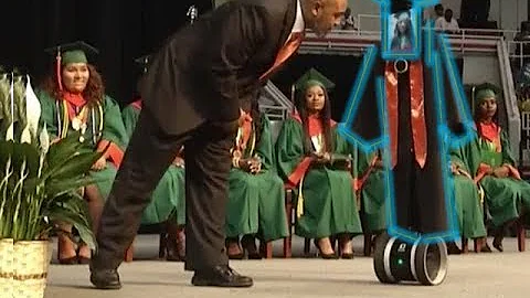 Robot helped a sick high school senior experience ...