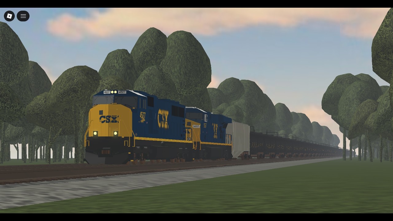 CSX 4527 leads Oil Tanker