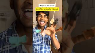 Things we did as kids #relatable #shortvideo