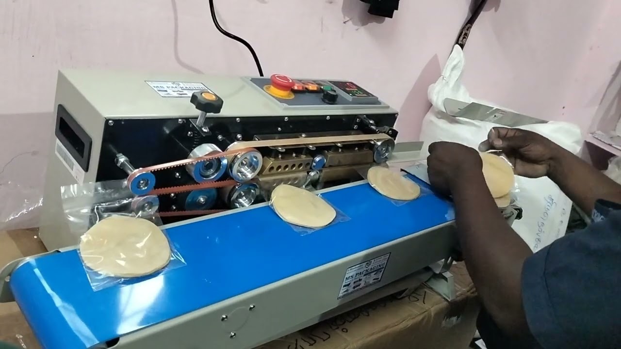 அப்பளம் பேக்கிங் Band Sealing Machine MS Packaging Madurai 8248670040