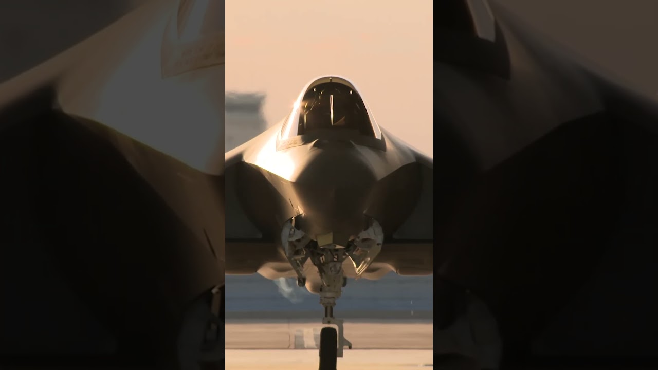 Witness the sights and sounds of four Danish F-35s taking off for delivery!