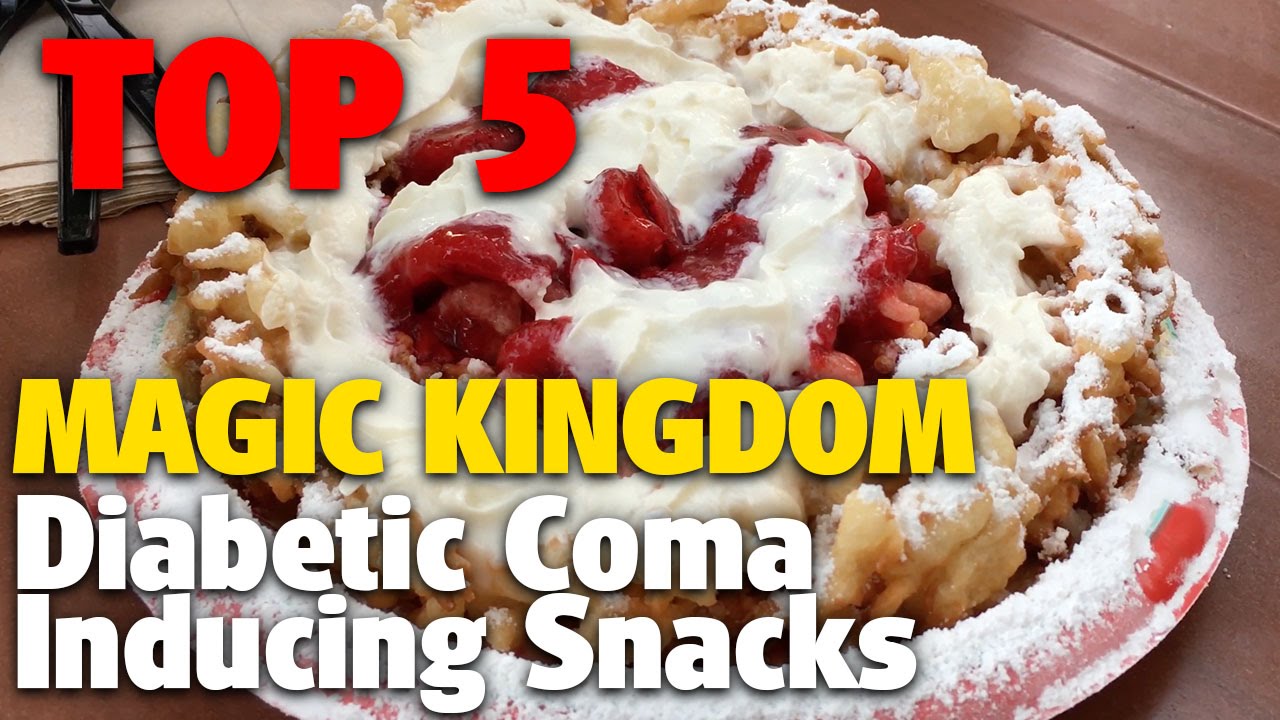 TOP 5 Magic Kingdom Snacks to Induce a Diabetic Coma