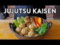 How to Make the Chicken Meatball Hotpot from Jujutsu Kaisen | Anime with Alvin