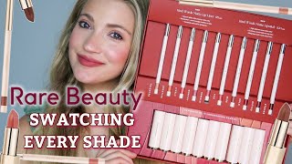 Rare Beauty Kind Words Matte Lip Liner & Lipstick Swatches + Review