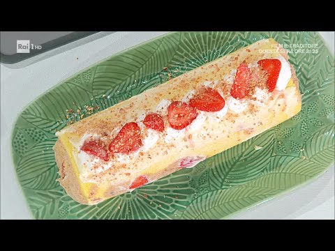 Video: Rotolo Con Fragole E Cioccolato Bianco