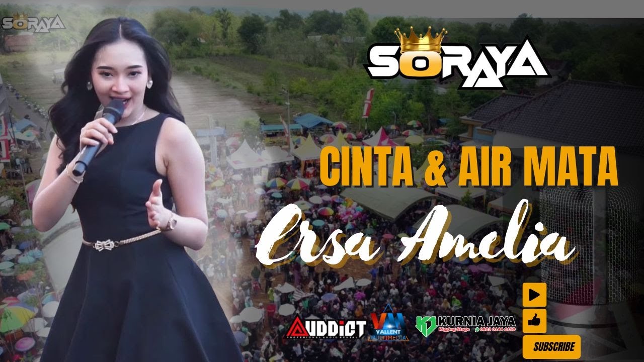CINTA DAN AIR MATA :: VOC ERSA AMELIA :: SORAYA MUSIC :: AUDDICT AUDIO :: VALLENT MULTIMEDIA