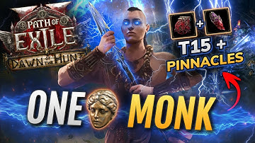 [PoE 2] 1 Divine MONK Build - Clears T15 & Pinnacle Bosses - Invoker Guide in Path of Exile 2 0.2