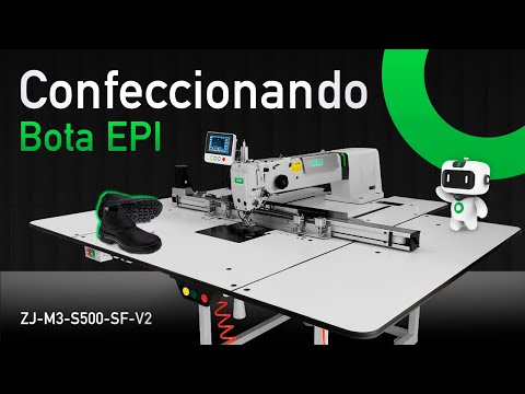 Confira nesse vídeo nossa Filigrana ZJ-M3 confeccionando Bota EPI (Equipamento de Proteção Individual). Aumente sua ...