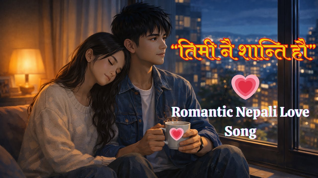 “तिमी नै शान्ति हौ”💗 | Romantic Nepali Lofi Love Song | Relax & Feel the Love