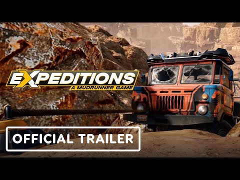 Expeditions: A Mudrunner Game - Official Reveal Trailer | gamescom 2023