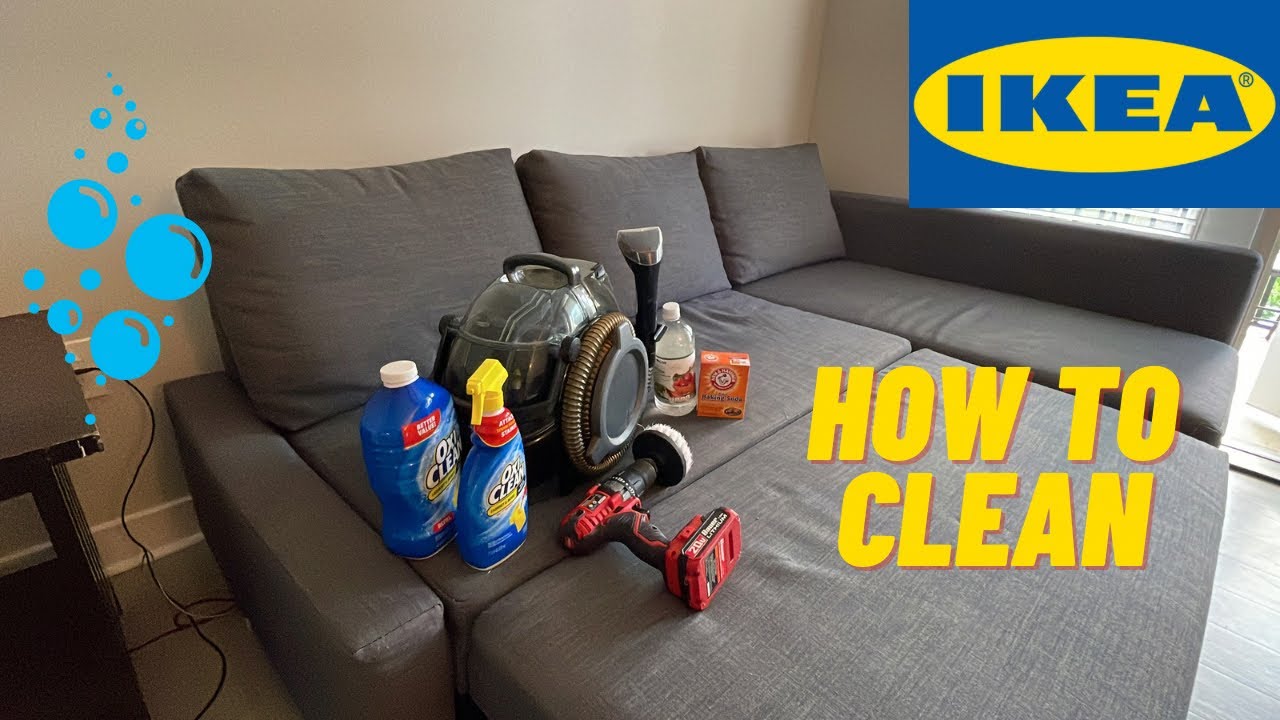 Easy and Effective IKEA Pull Out Couch Cleaning Guide | Step-by-Step Tutorial #ikea #cleaning