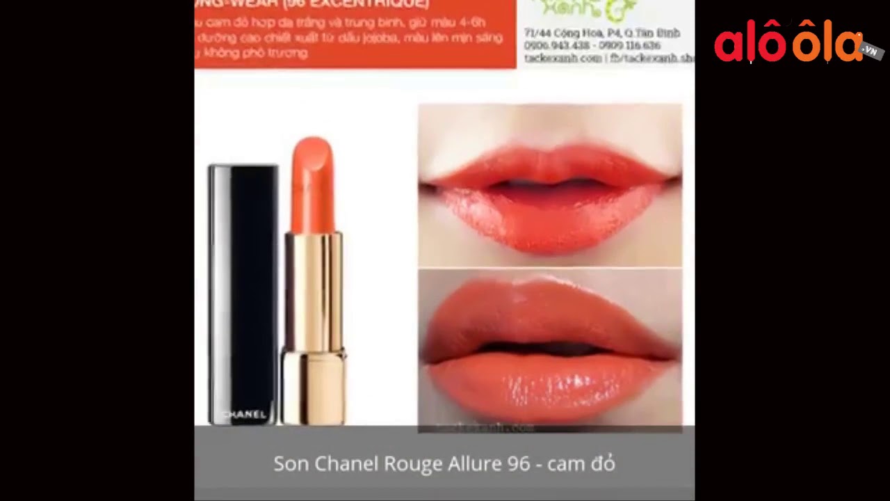 Bảng Màu Son Chanel - Aloola