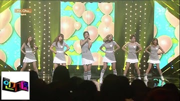 [에이핑크 Apink] MR.CHU 미스터츄@인기가요 Inkigayo 140525