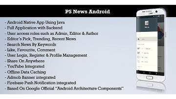 PSNews (Multipurpose Android News Application) | Codecanyon Scripts and Snippets