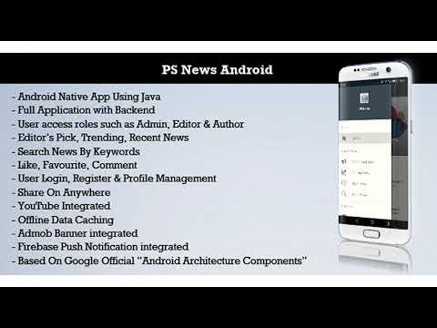 PSNews (Multipurpose Android News Application) | Codecanyon Scripts and Snippets