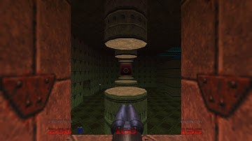 Doom 64 EX for the IBM PC - Map 04 - Holding Area